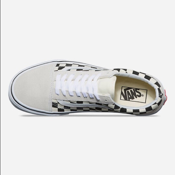 checker print vans